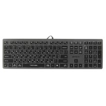 Clavier A4 Tech A4TKLA47125 Blanc Noir Gris QWERTY