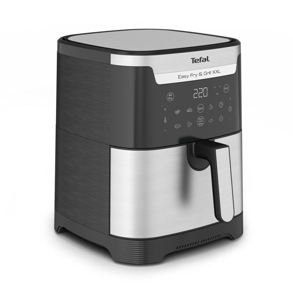 Heißluftfritteuse Tefal EY801D15 1650 W 6,5 L Schwarz Stahl