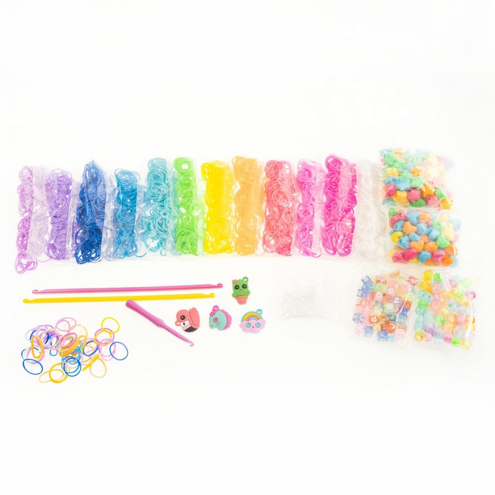 Kit de création de bracelets Nice Creative Elasticolor 62 x 38 x 5 cm