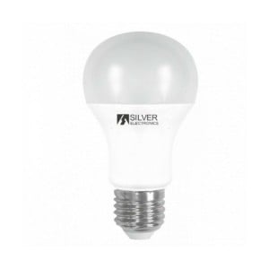Spherical LED Light Bulb Silver Electronics 980527 E27 15W Warm light