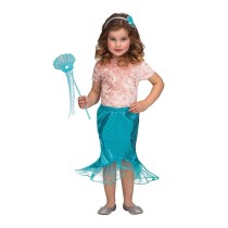 Costume for Children My Other Me Mermaid Blue Tutu 3-6 years (3 Pieces)