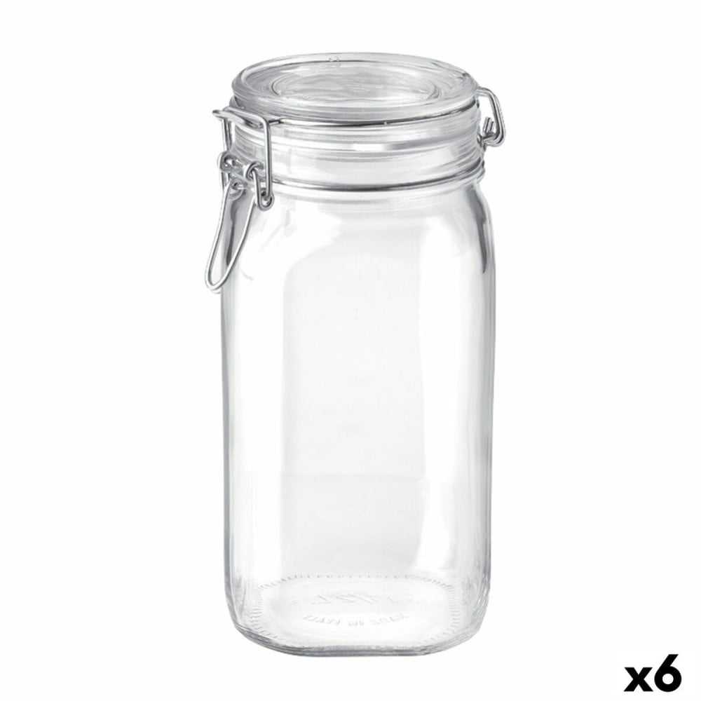 Pot en verre Bormioli Rocco Fido Transparent (6 Unités)