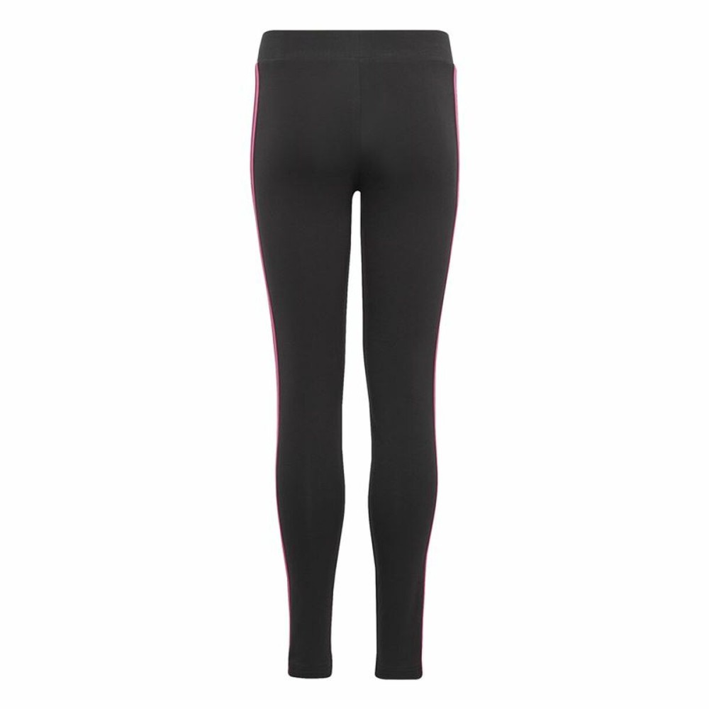 Leggings de Sport Adidas 3 Stripes Noir