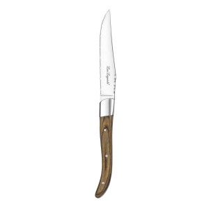 Steakmesser-Set Lou Laguiole Louis Nussbaumholz Metall 23 x 2 x 1 cm Fleischwaren (6 Stück)