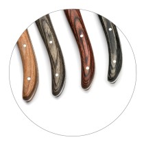 Meat Knife Set Lou Laguiole Louis Walnut Metal 23 x 2 x 1 cm Meats (6 Units)
