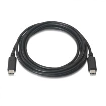 Daten-/Ladekabel mit USB Aisens A107-0058 Schwarz 3 m (1 Stück)