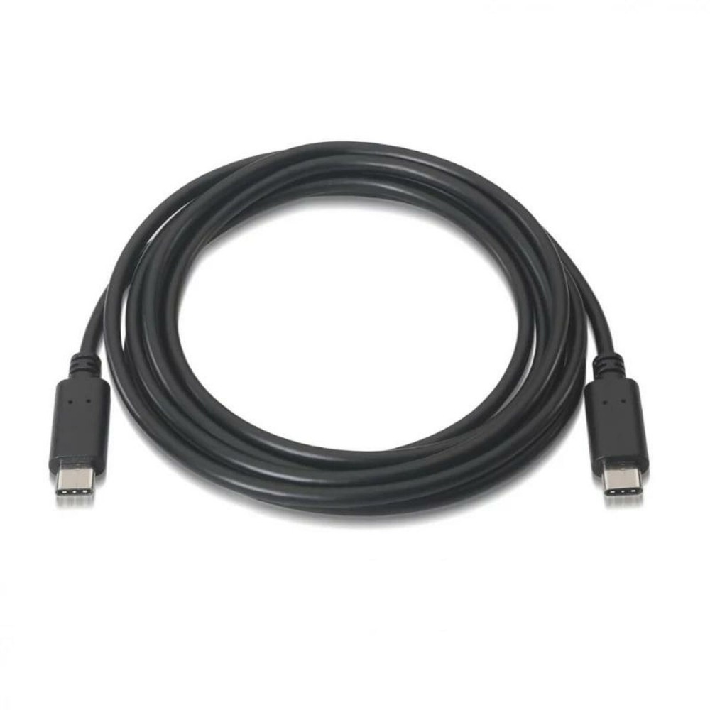 Câble de Données/Recharge avec USB Aisens A107-0058 Noir 3 m (1 Unité)