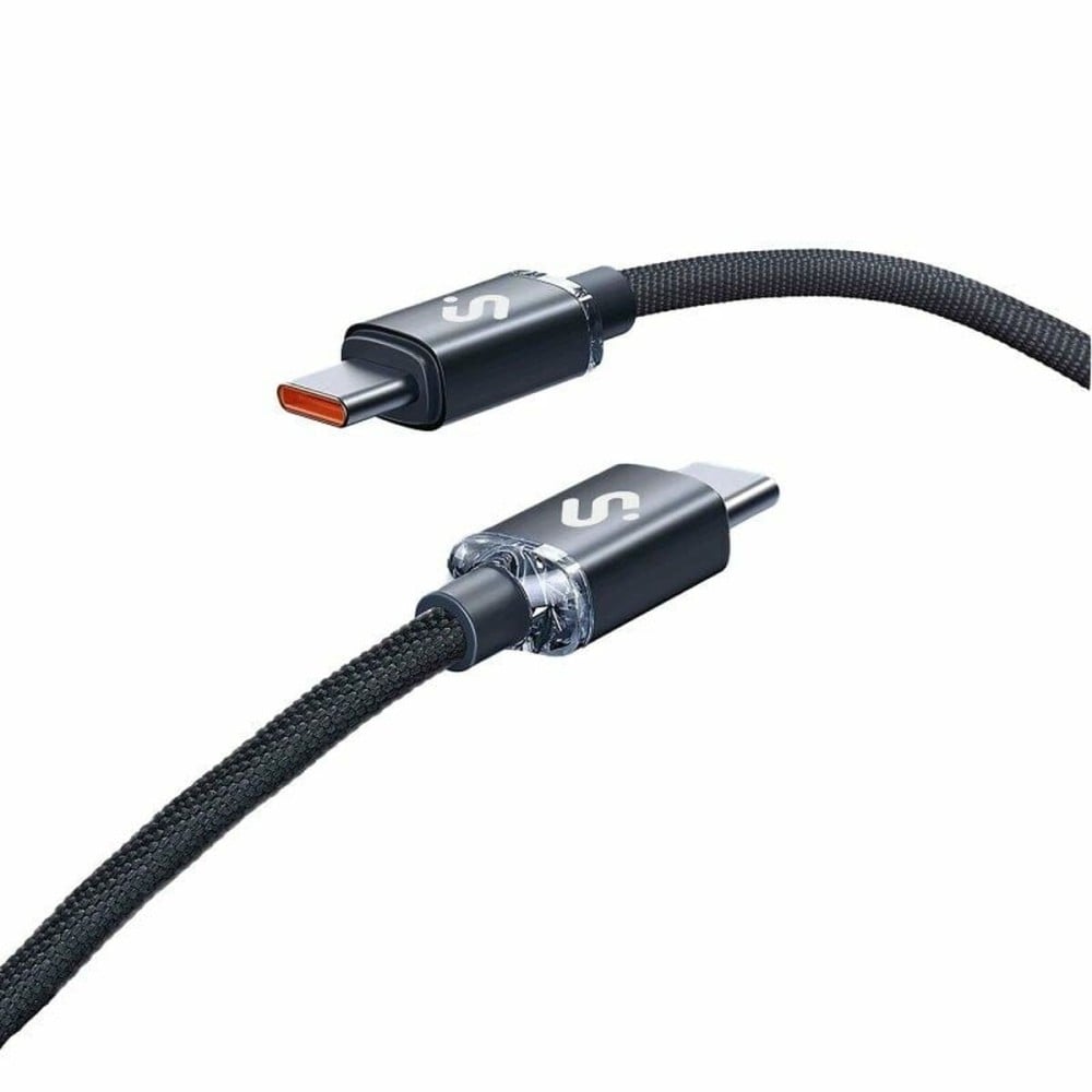 Câble USB-C vers USB-C Subblim SUBCAB-C06002 2 m Noir