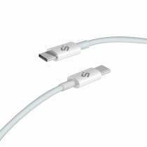 Câble USB-C vers USB-C Subblim SUBCAB-C10010 1 m Blanc Noir