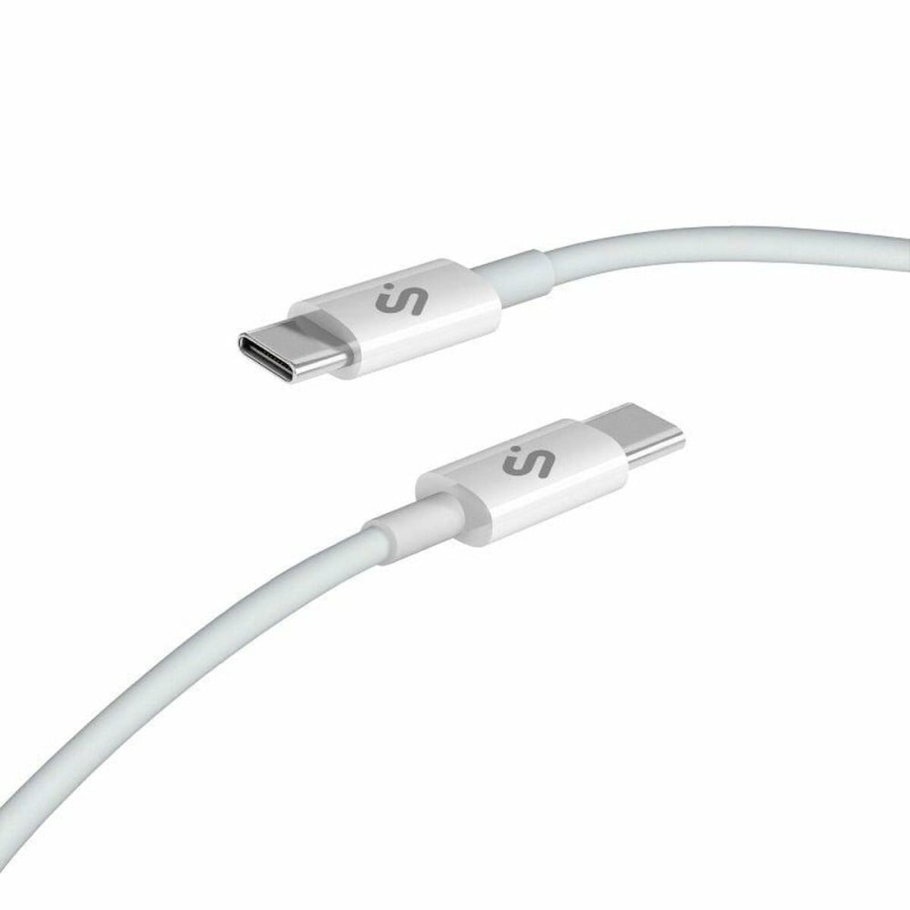 USB-C zu USB-C-Kabel Subblim SUBCAB-C10011 2 m Weiß