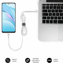 Câble USB-C vers USB-C Subblim SUBCAB-C10011 2 m Blanc