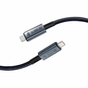 Câble USB-C vers USB-C Subblim SUBCAB-C24010 1,5 m Noir