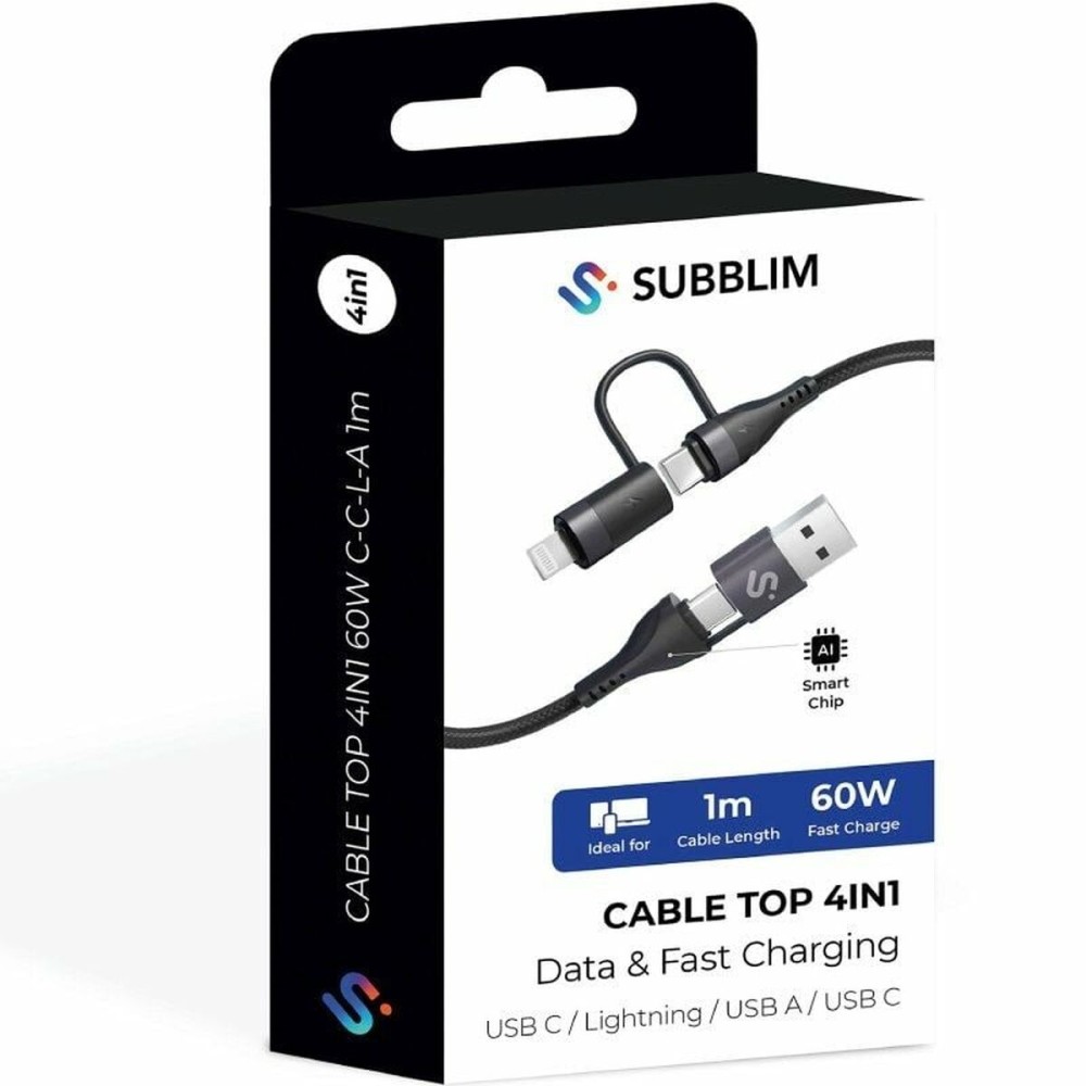 Câble HDMI Subblim SUBCAB-4IN101