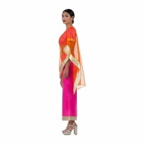 Costume for Adults My Other Me Hindu Orange Pink