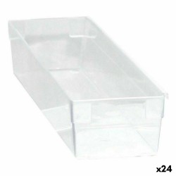 Multi-use Box Modular Transparent 22,5 x 8 x 5,3 cm (24 Units)