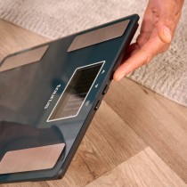 Digitale Personenwaage Taurus INCEPTION PERFE Blau grün Verre trempé 180 kg