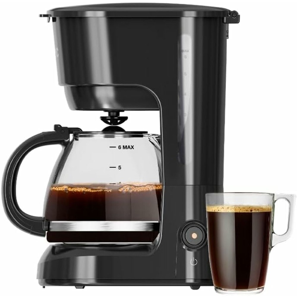 Filterkaffeemaschine Solac CF4037 Schwarz 600 W 6 Tassen 6 Stück