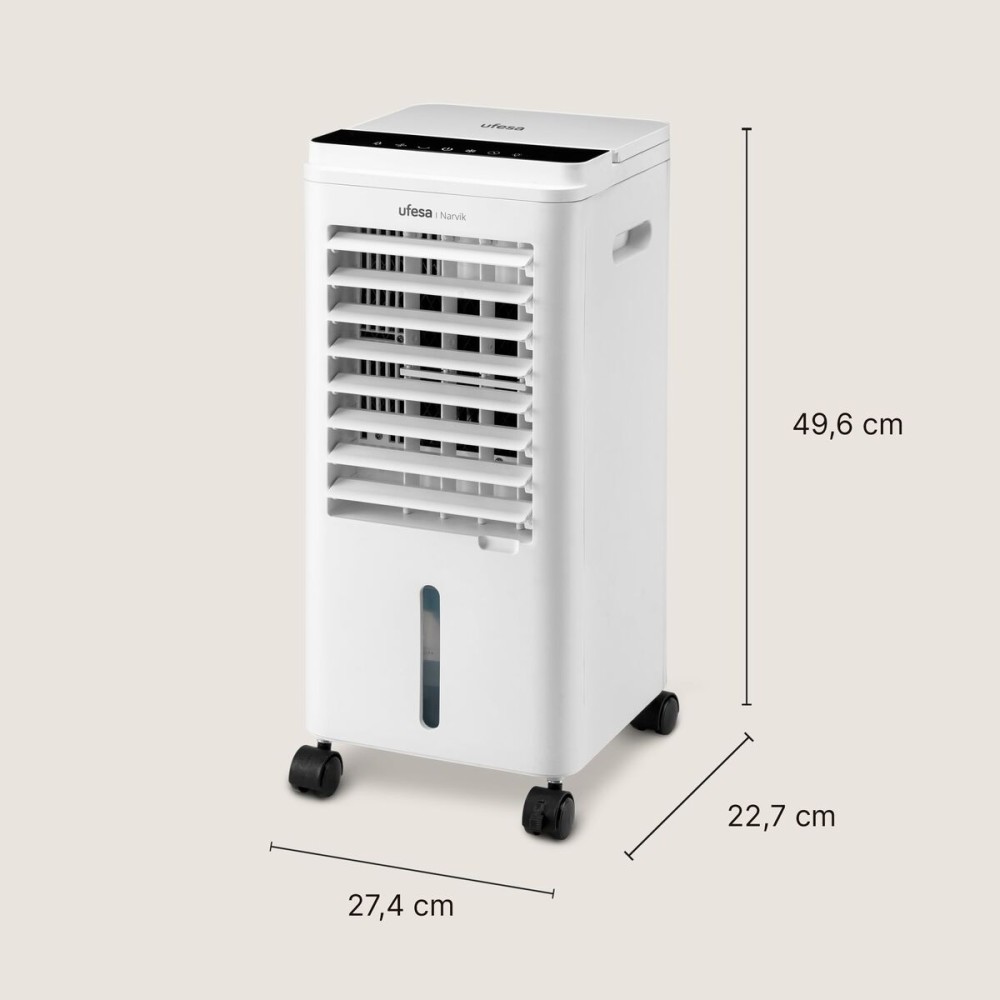 Tragbarer Verdampfungskühler UFESA NARVIK Weiß 60 W 5 L