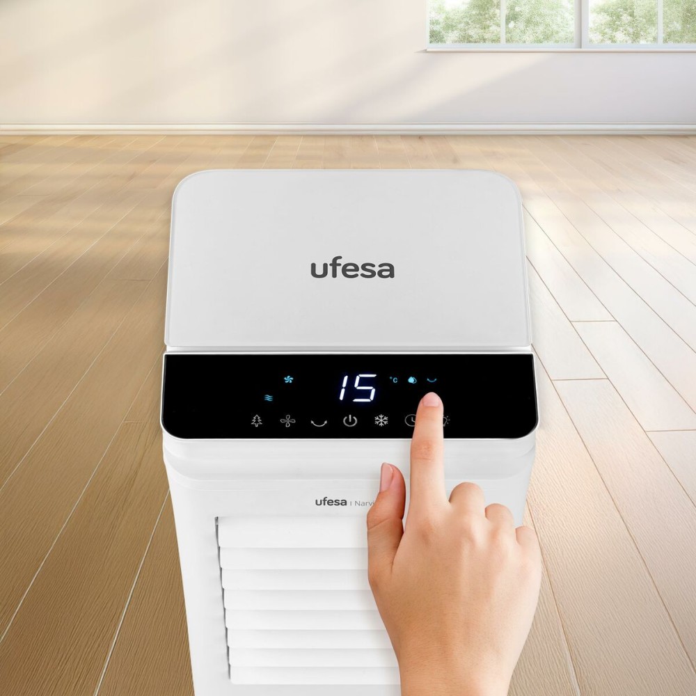 Portable Evaporative Air Cooler UFESA NARVIK White 60 W 5 L