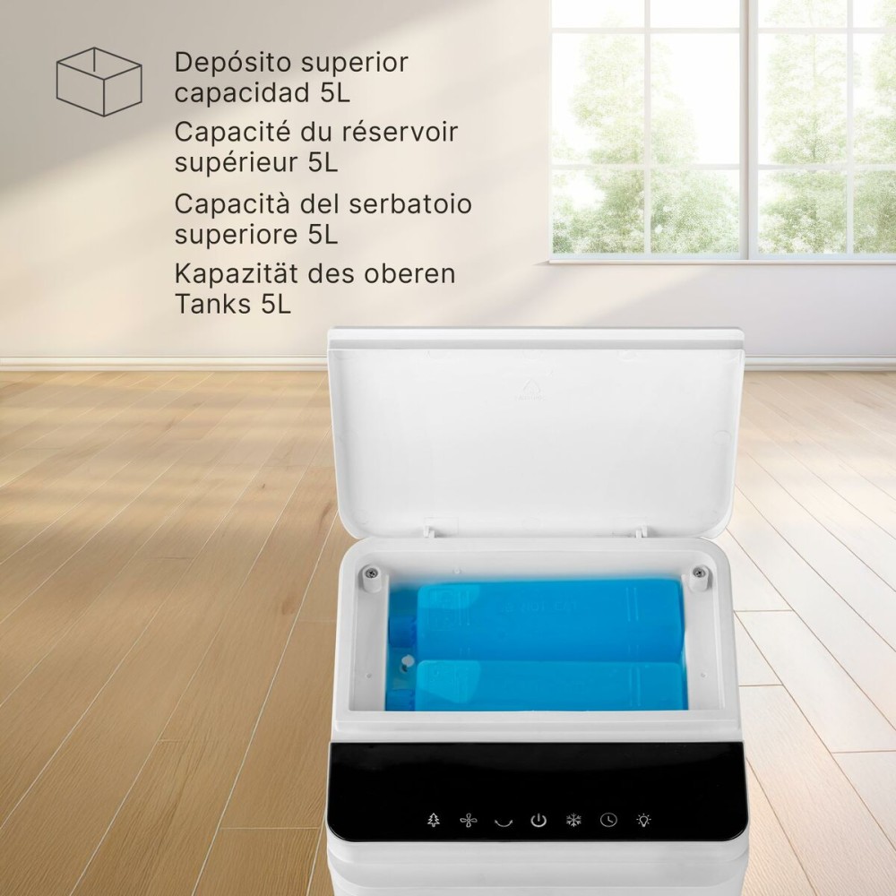 Tragbarer Verdampfungskühler UFESA NARVIK Weiß 60 W 5 L