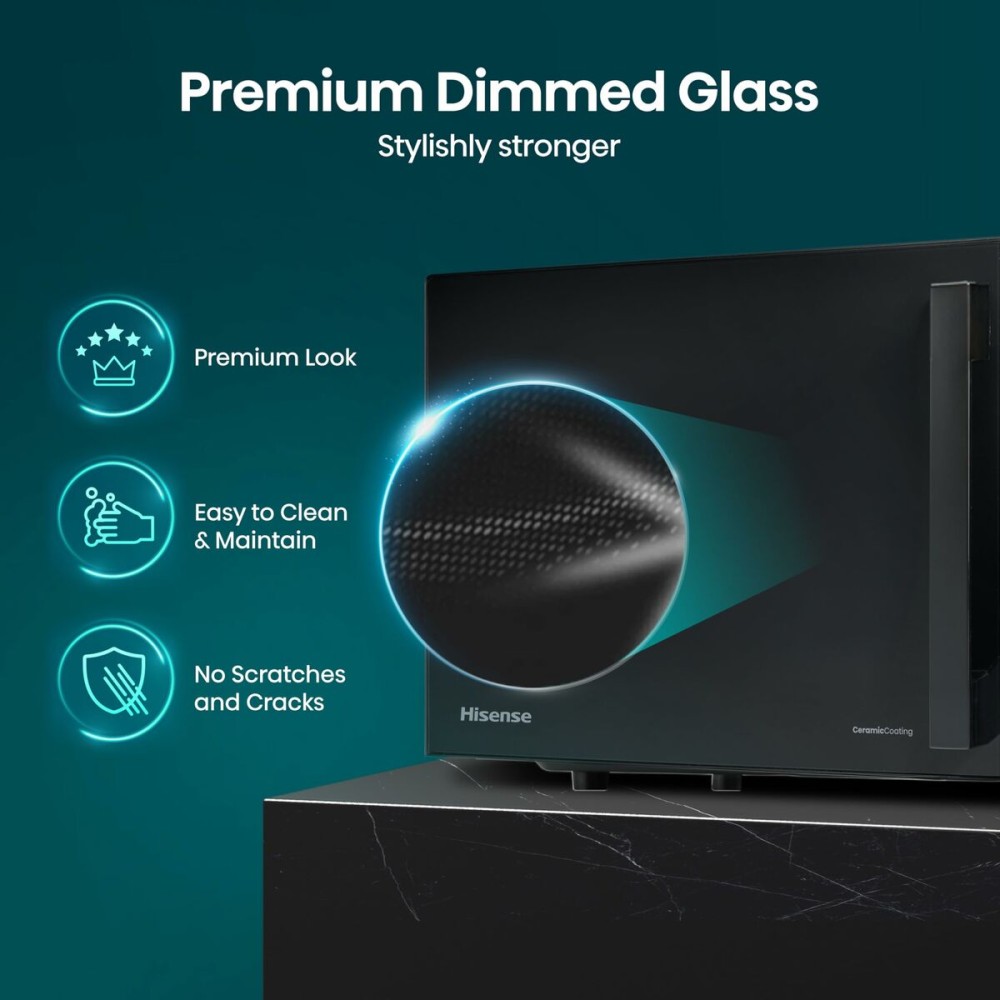 Microwave Hisense H20MOBP1HI Black 700 W 20 L