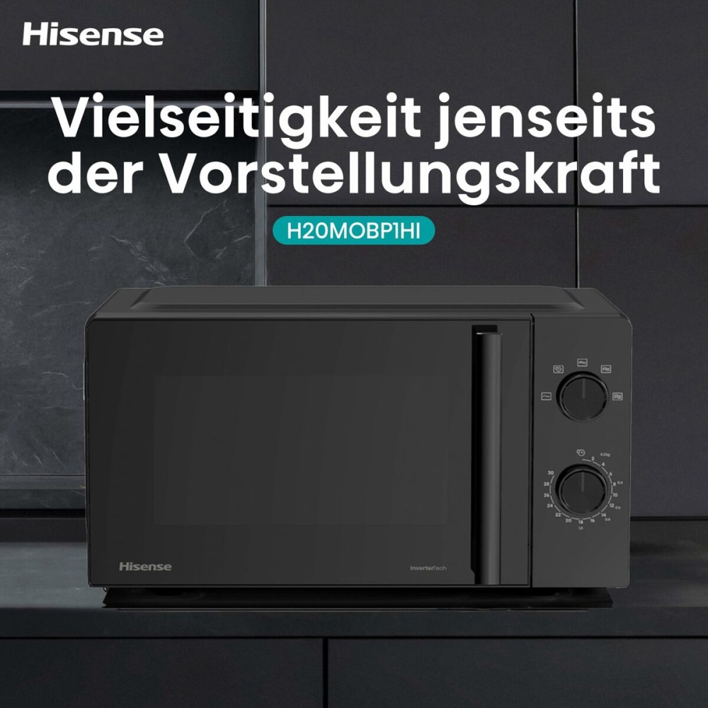 Microwave Hisense H20MOBP1HI Black 700 W 20 L