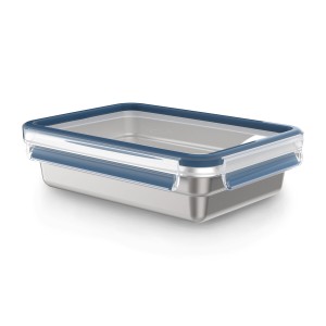 Lunchbox Tefal N11505 Silberfarben Edelstahl rechteckig 1,2 L