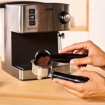 Manuelle Express-Kaffeemaschine Solac CE4483 Silberfarben 16 L