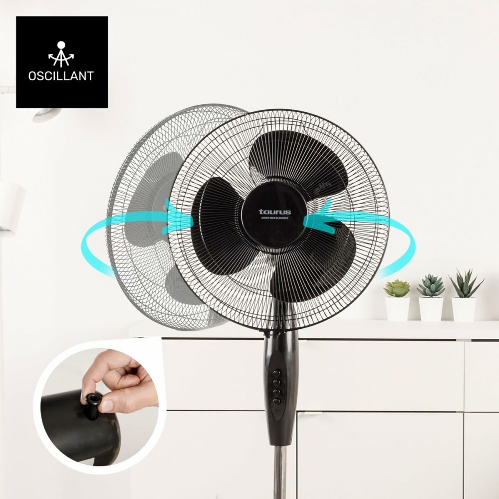 Freistehender Ventilator Taurus GRECO 16CR ELEG Schwarz 50 W