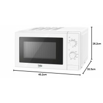 Microwave with Grill BEKO MGC20100W 20L White 1200 W 700 W 20 L