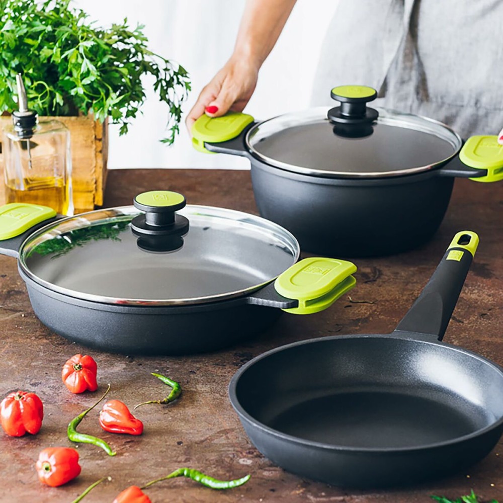 Casserole BRA FOODIE 24CM Black Ø 24 cm