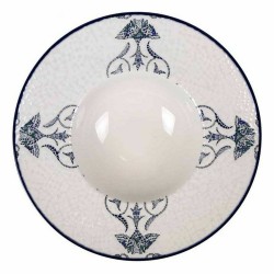 Pasta Dish La Mediterránea Rosetta Porcelain Ø 28 cm (6 Units)