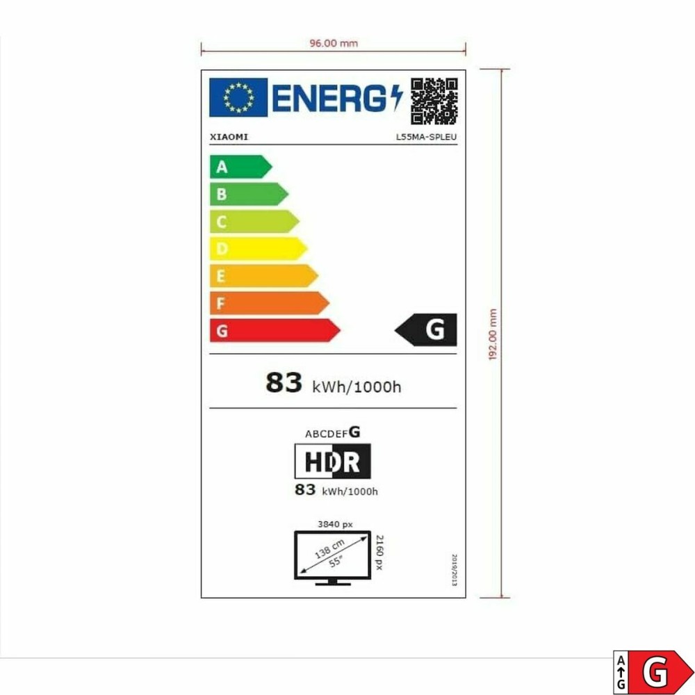 Smart TV Xiaomi ELA5666EU 4K Ultra HD 55" LED HDR
