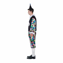 Costume for Adults My Other Me Harlequin White Black