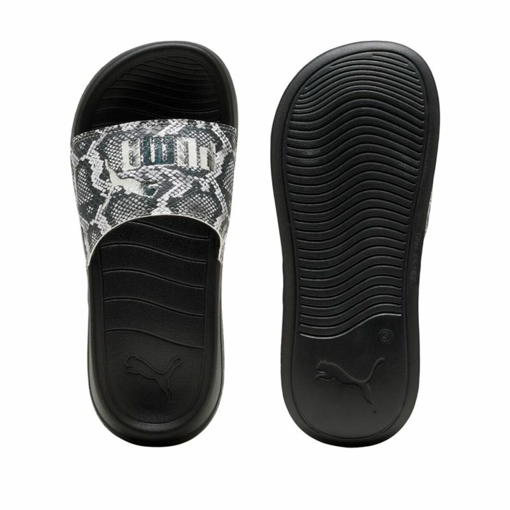 Women's Flip Flops Puma Popcat 20 Snake Chic Black