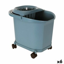 Seau de Lavage 16 L Bleu (6 Unités)