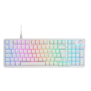 Gaming Tastatur Mars Gaming MKPROWYES Weiß Qwerty Spanisch