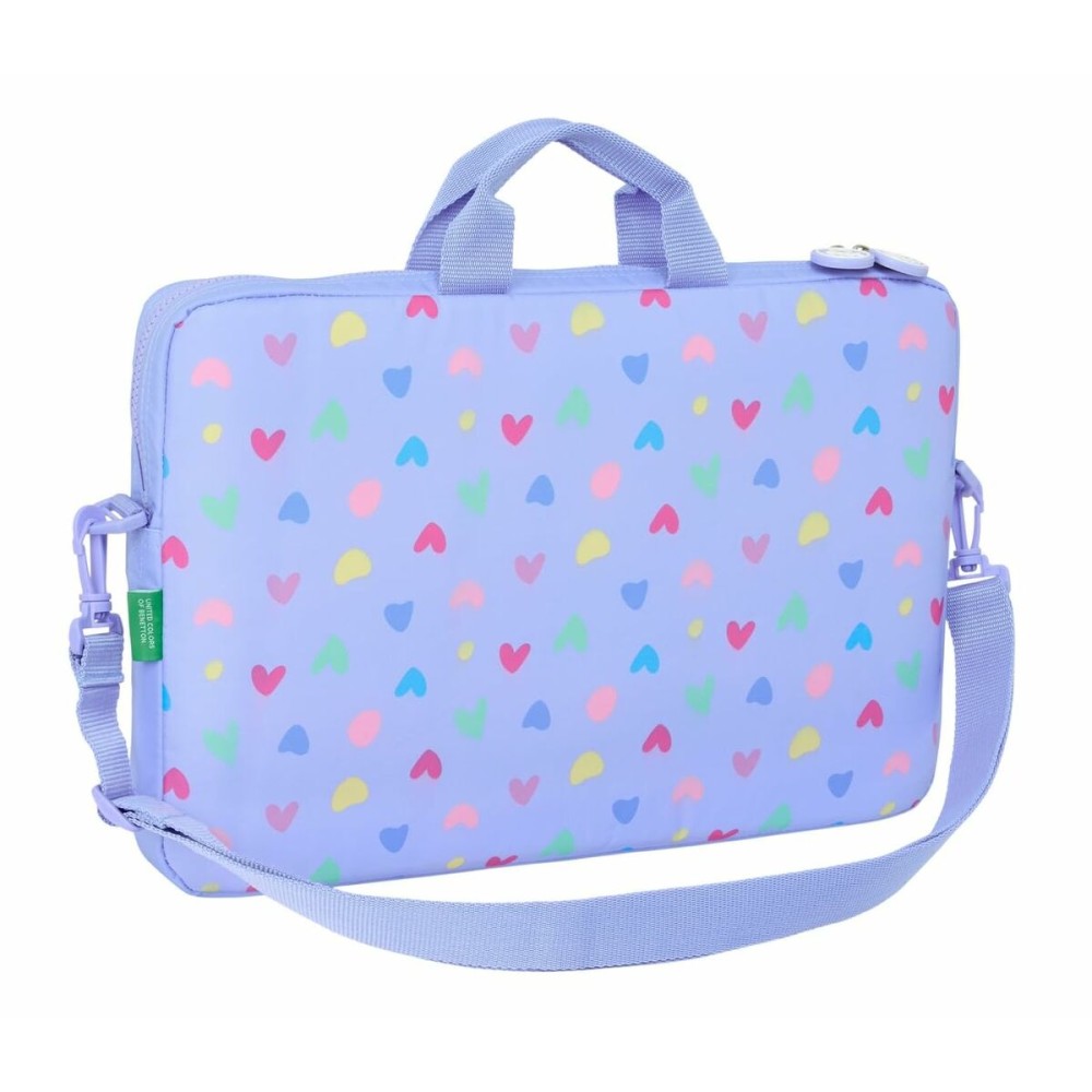Laptop Case Benetton Lila 40 x 27 x 4 cm