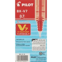 Flüssigtintenstift Pilot V7 Hi-Tecpoint Rot 0,5 mm (12 Stück)