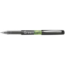 Liquid ink pen Pilot Green-Ball Black 0,35 mm (10 Units)