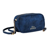Shoulder Bag Stitch Blue 21,5 x 12,5 x 8 cm