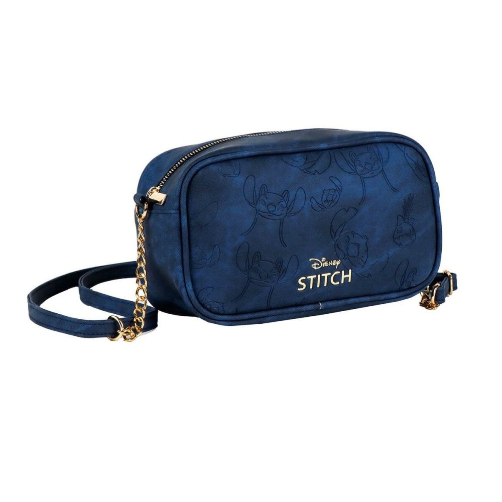 Shoulder Bag Stitch Blue 21,5 x 12,5 x 8 cm