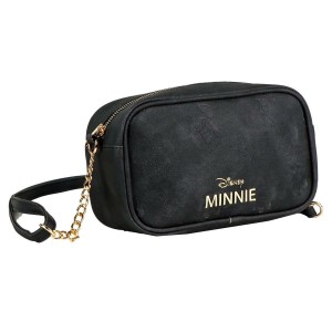 Umhängetasche Minnie Mouse Schwarz 23 x 16 x 8 cm