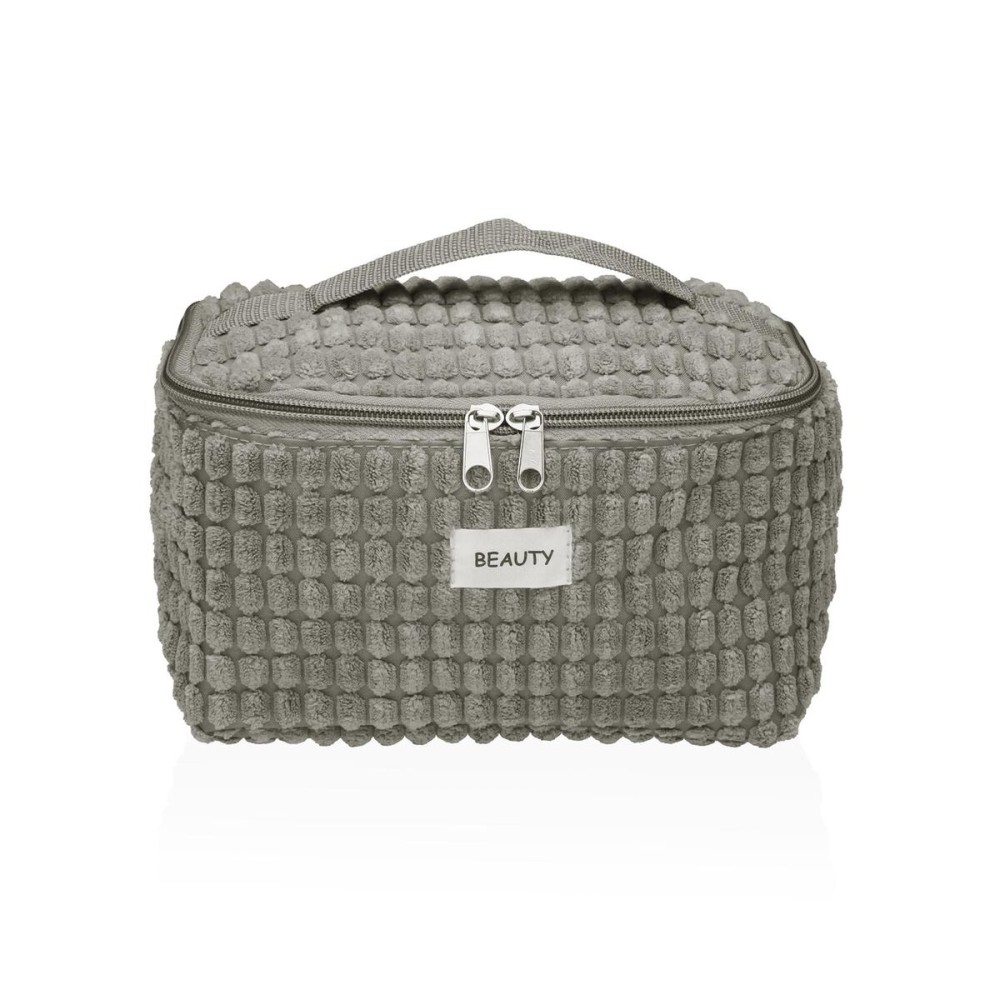 Reise-Toilettentasche Versa Corduroy Blau Polyester Textil 12 x 12 x 20 cm