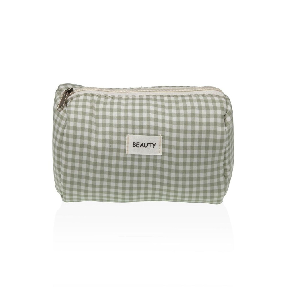 Travel Vanity Case Versa Vichy Green Polyester 8 x 11 x 18 cm