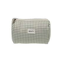 Reise-Toilettentasche Versa Vichy grün Polyester 8 x 11 x 18 cm