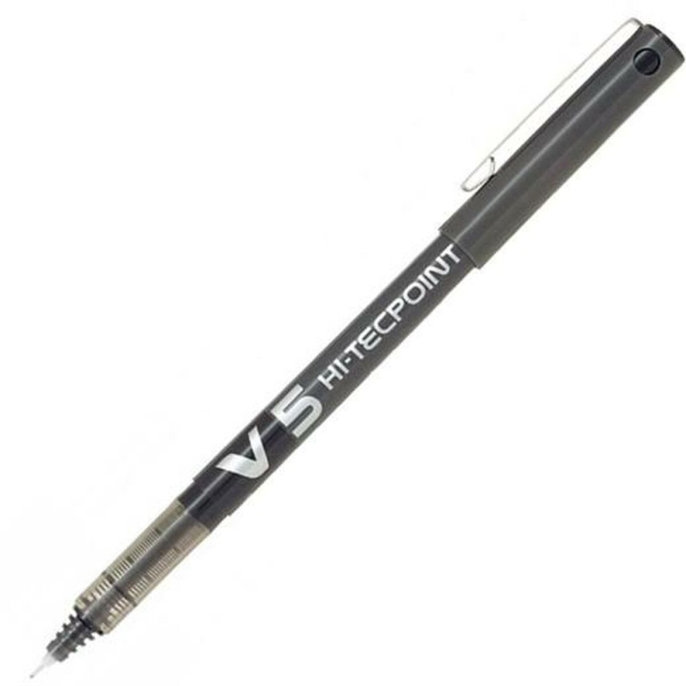 Flüssigtintenstift Pilot V-5 Hi-Tecpoint Schwarz 0,3 mm (12 Stück)