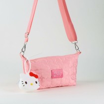 Sac à Bandoulière Hello Kitty Rose 27 x 17 x 9,5 cm