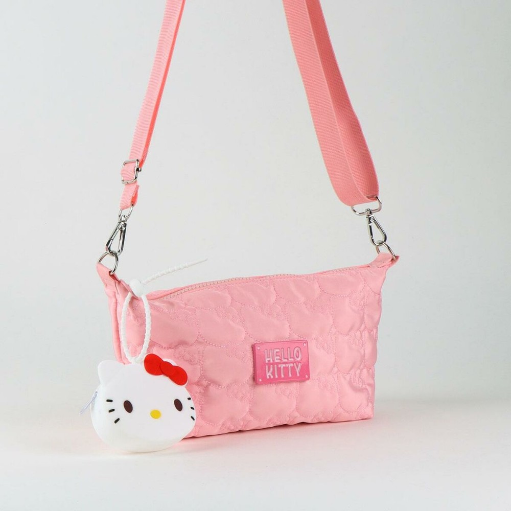 Sac à Bandoulière Hello Kitty Rose 27 x 17 x 9,5 cm