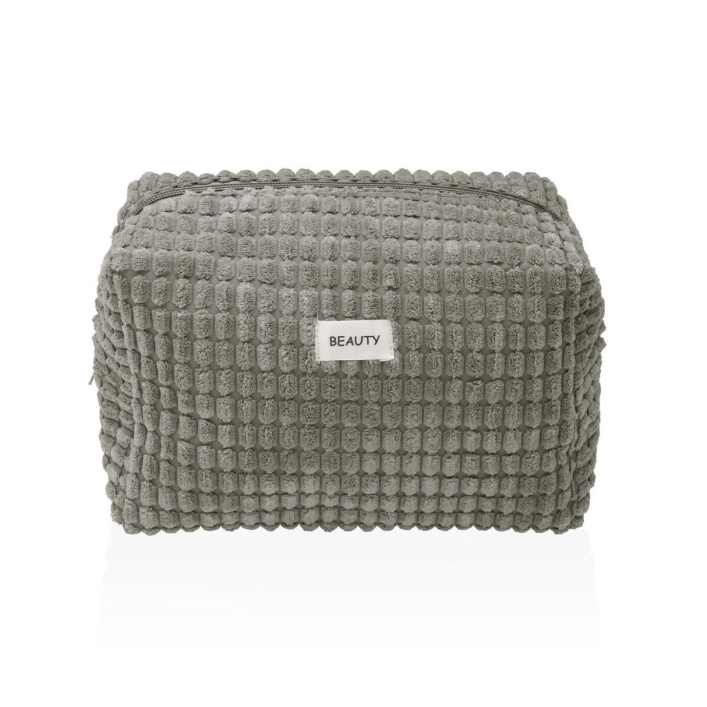 Reise-Toilettentasche Versa Corduroy Blau Polyester 12 x 16 x 24 cm